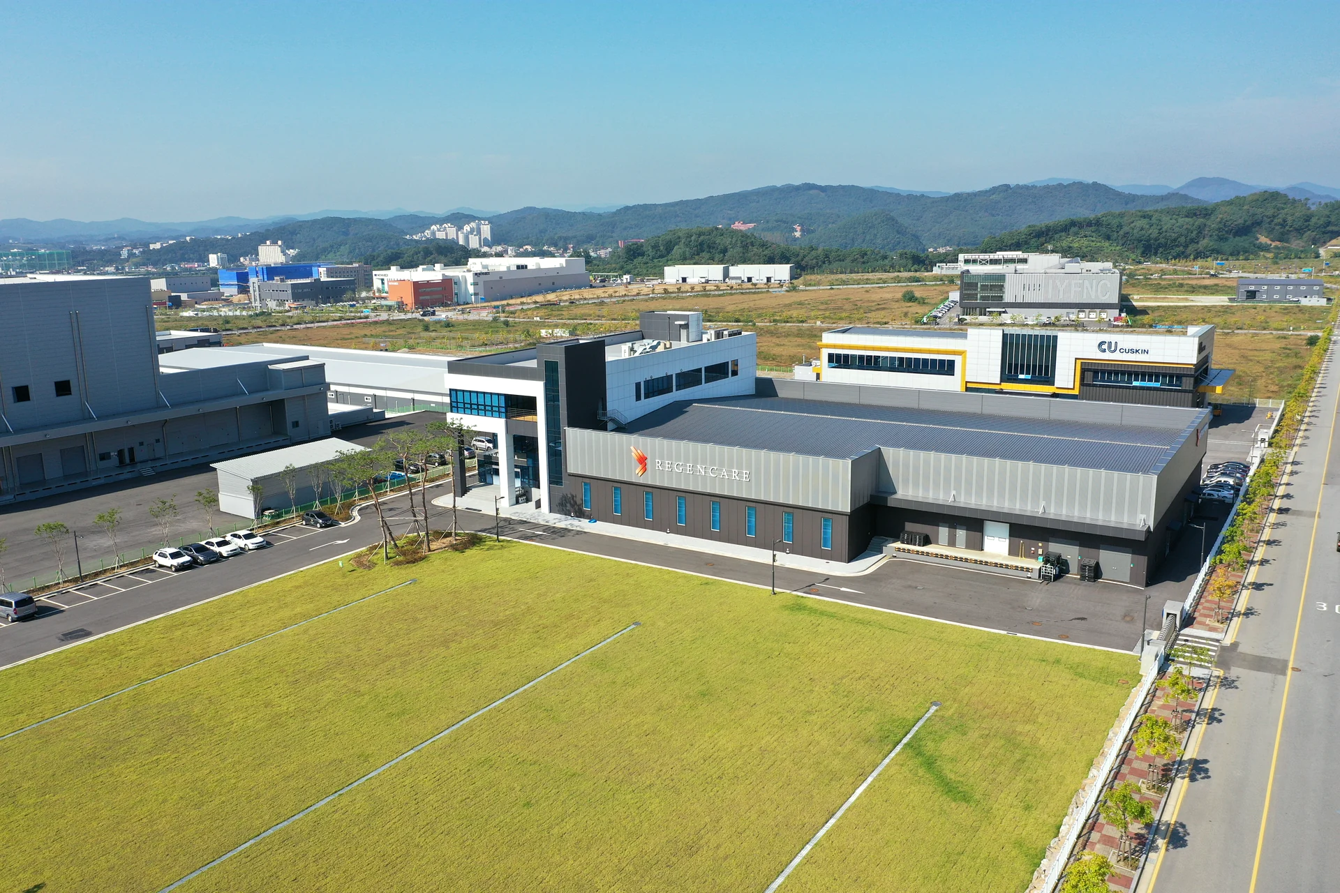 리젠케어 산업시설 전경