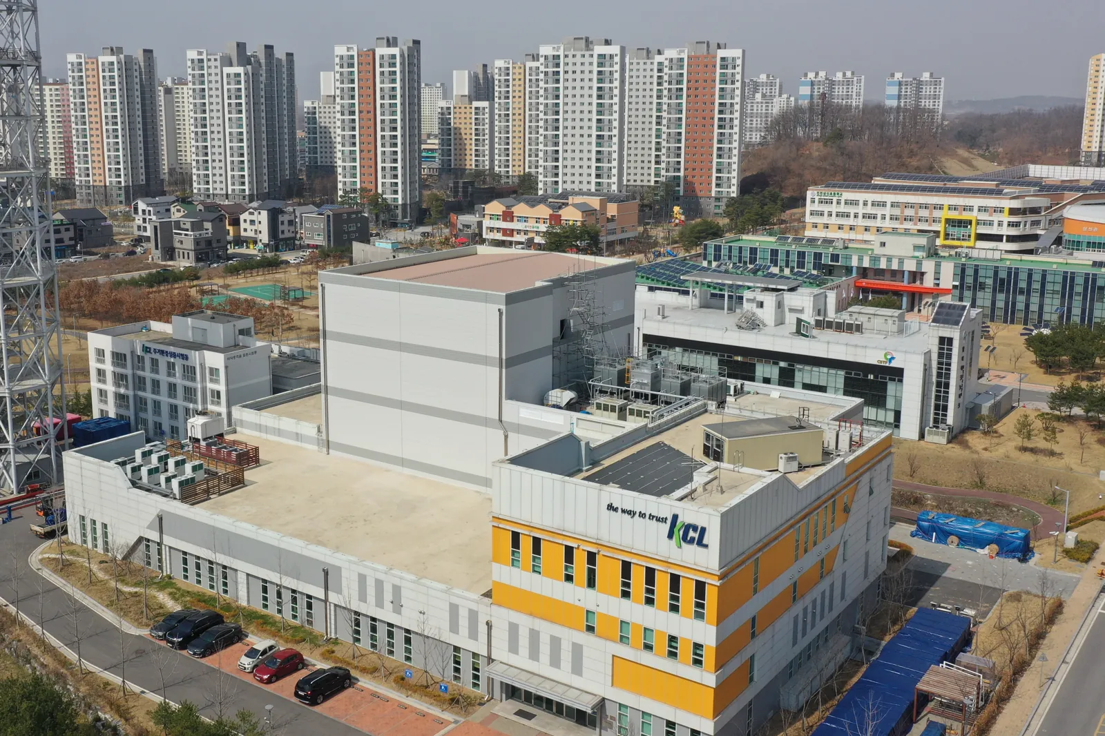 진천 KCL 시공 현장